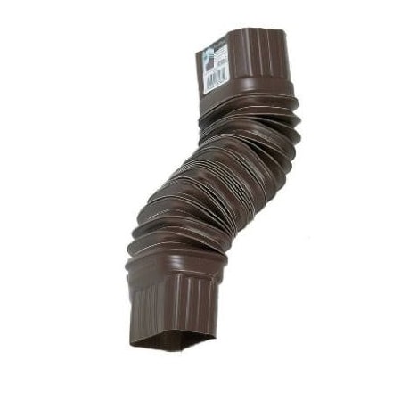 Amerimax Home Products 2x3 BRN Flex Elbow 3708419